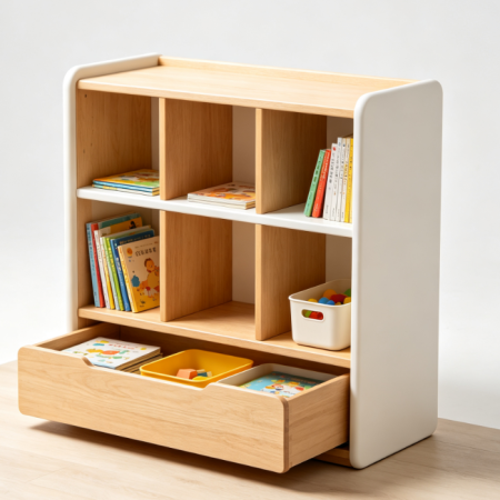 Kids Storage Bookcase