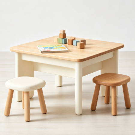 Kids Play Table with Stools